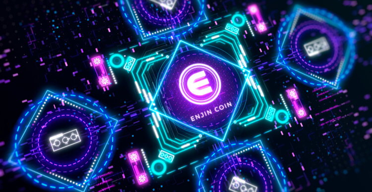 coin enjin price coinbase listing spikes analysis 