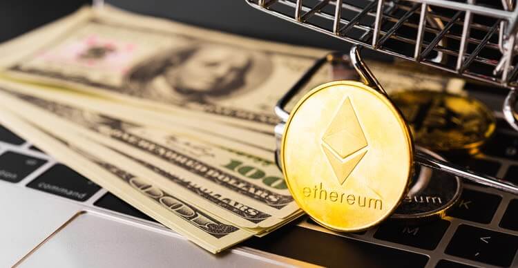 Ethereum buy orders push 2021 gains to over 500%