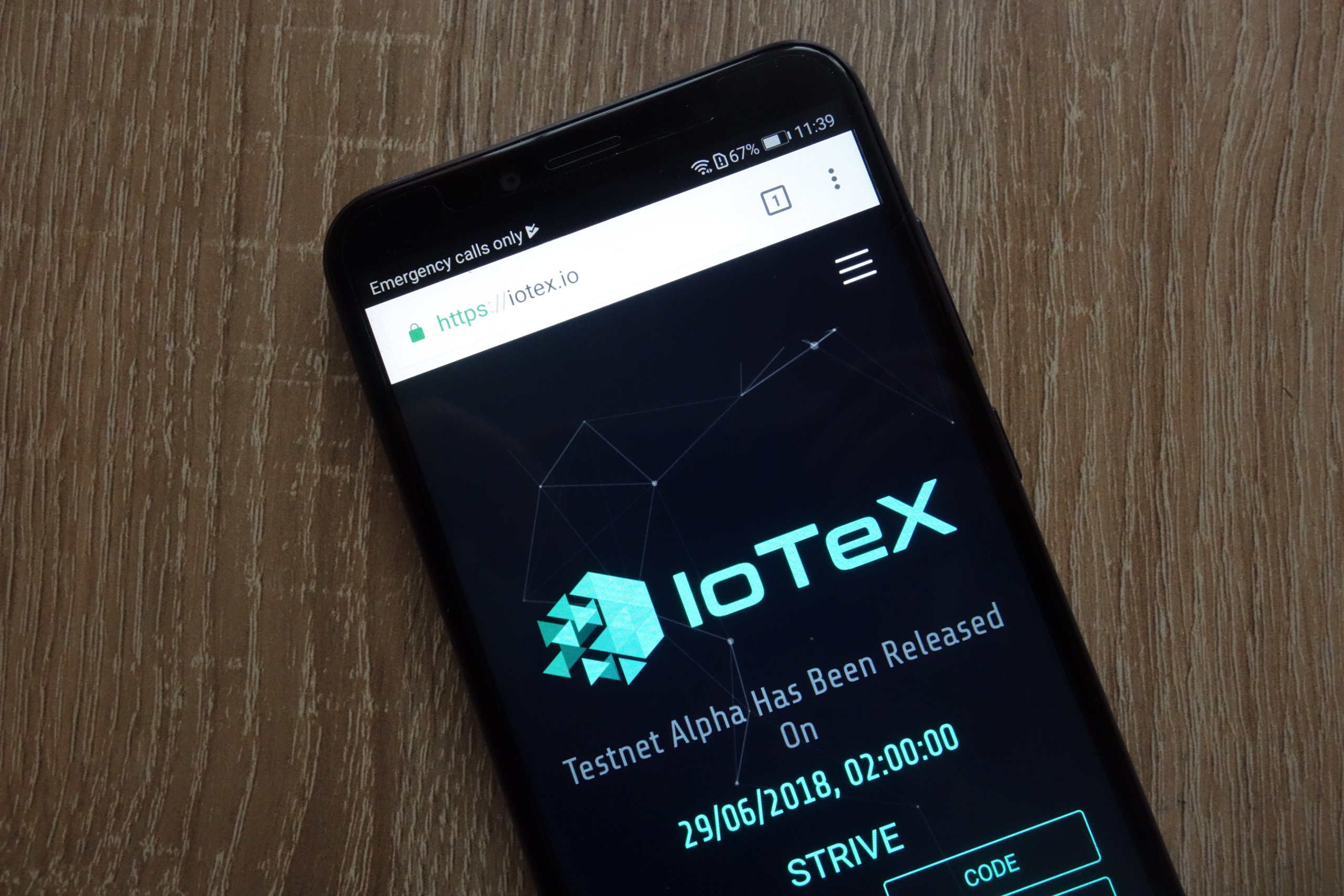  announcing partnerships iotex key usd iotx price 