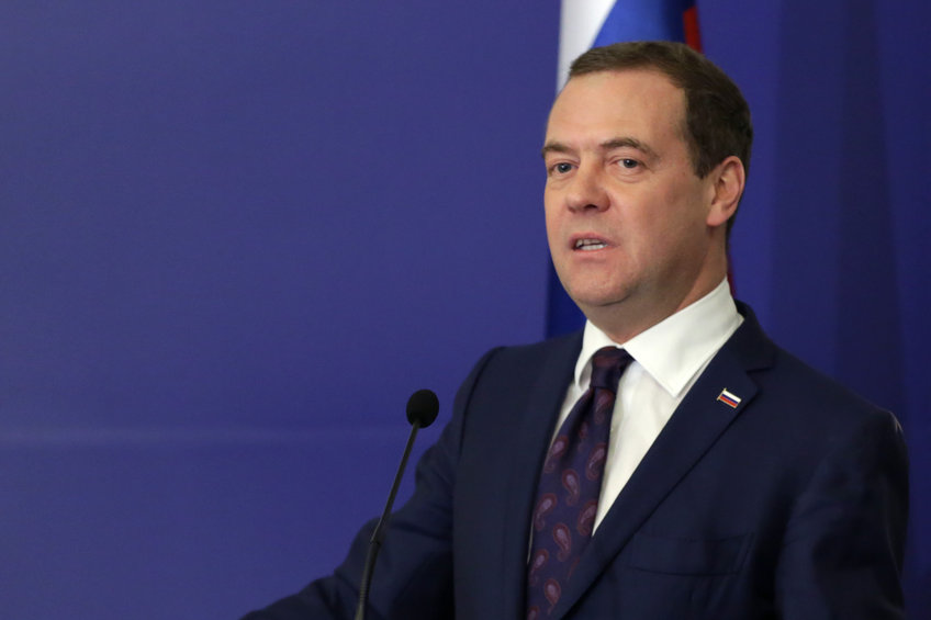  president former medvedev could russia banning warns 