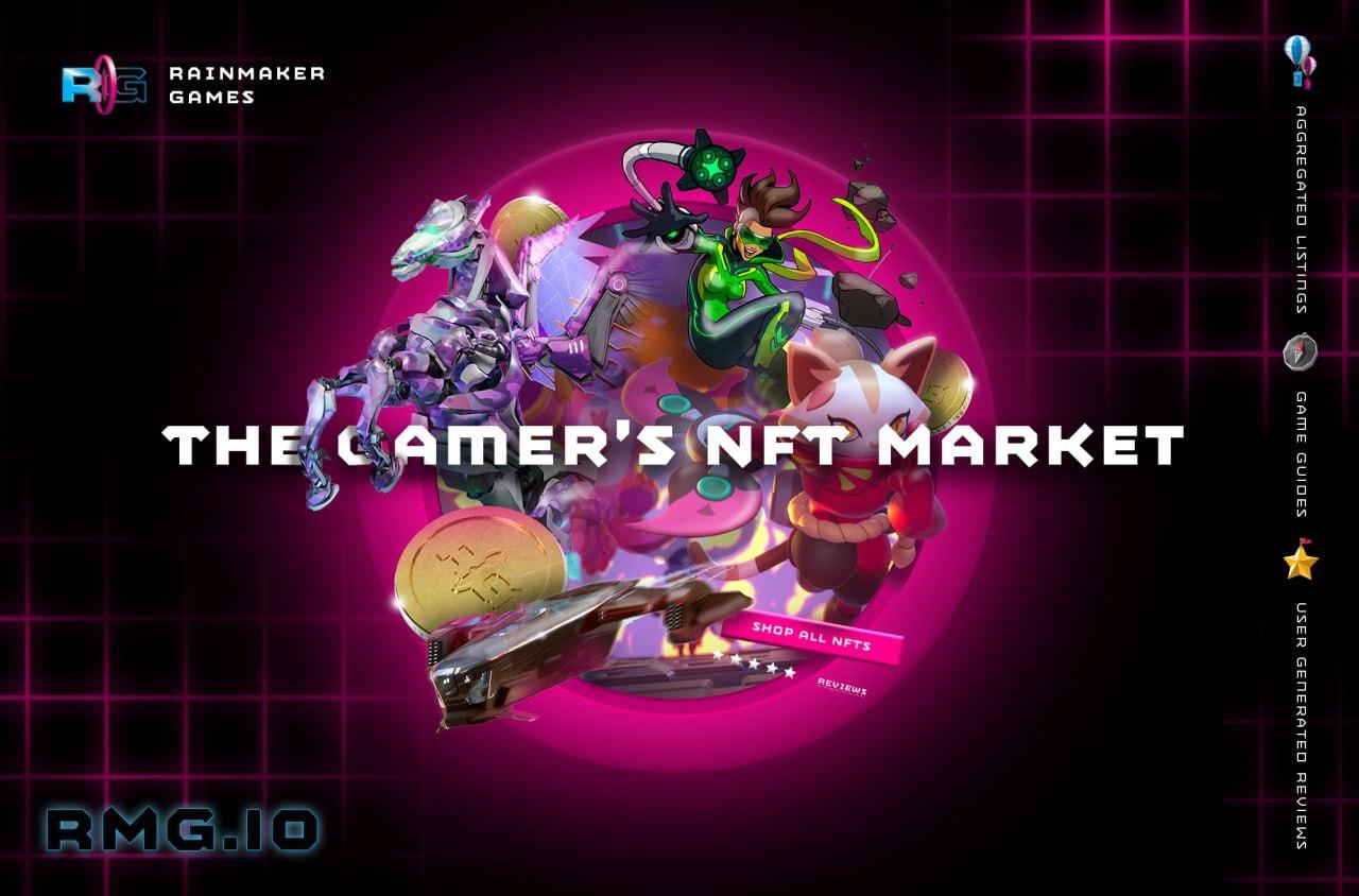  rainmaker games nft gamefi-exclusive marketplace cross-chain announces 