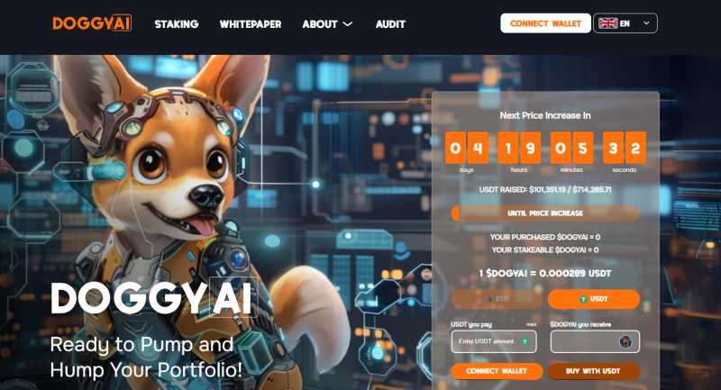  launch doggy 101 shortly presale reaches coinjournal 