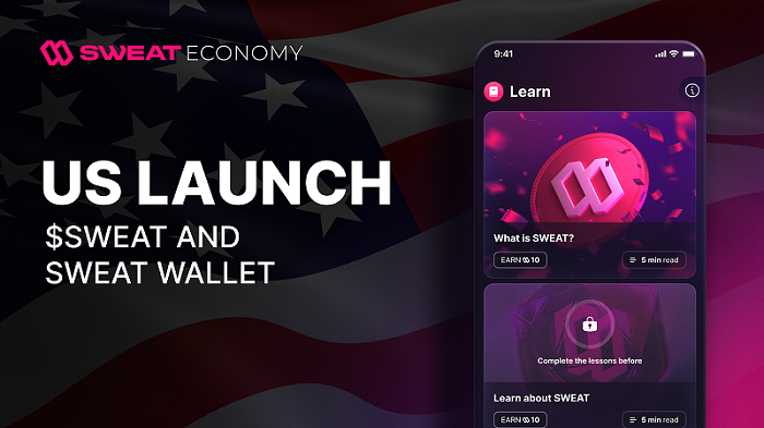 Sweat Economy’s SWEAT token and Web3 wallet app set to launch in the US this year thumbnail