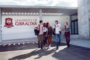 Entrance University of Gibraltar