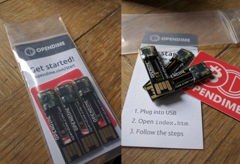 opendime unboxing