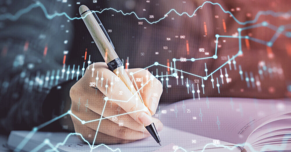 A hand writing Technical analysis