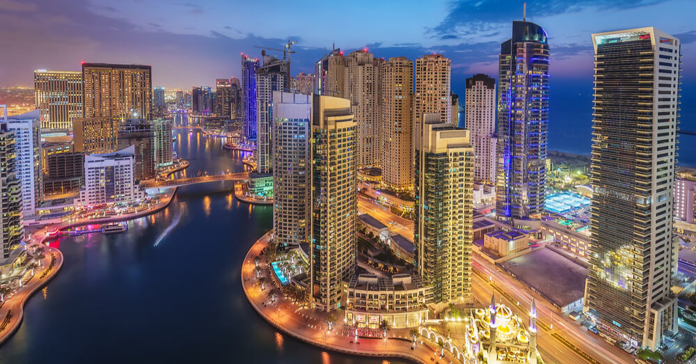 Photo of Dubai at night