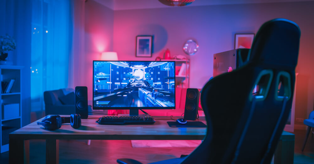 Image of gaming station