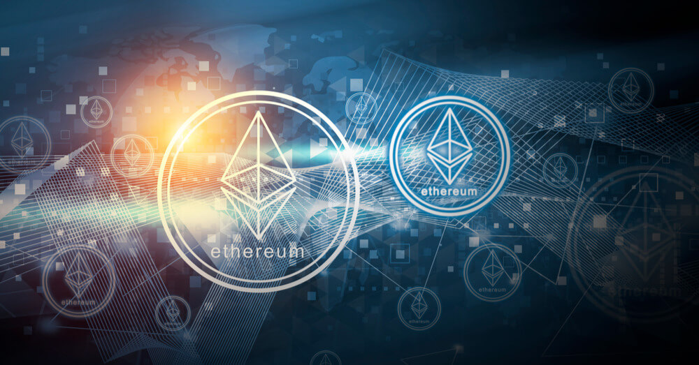 An image illustrating the global Ethereum network