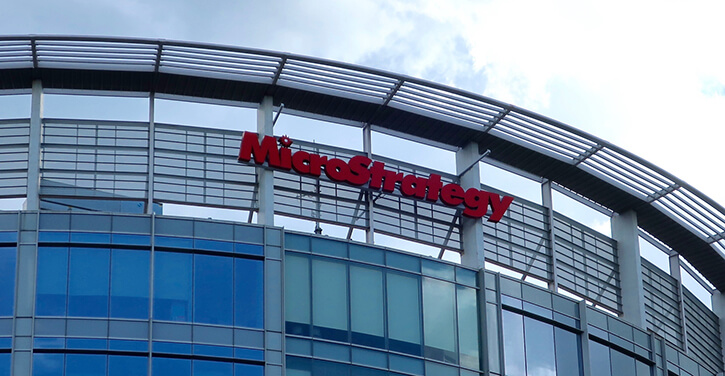 An image of MicroStrategy headquarters