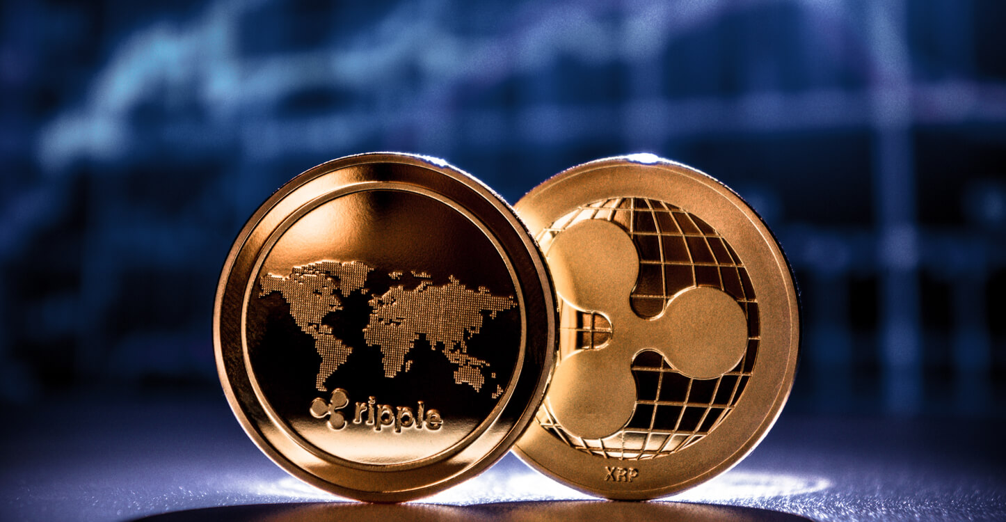 An image of Ripple coins