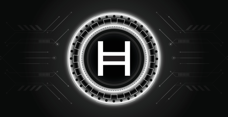 Hedera HBAR Coin Logo