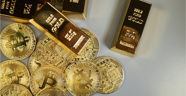 Bitcoin en goud