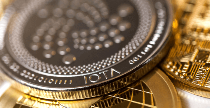 De IOTA munt vóór andere cryptomunten