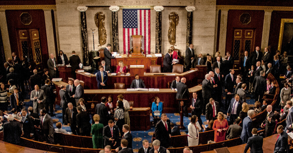 Foto van het Amerikaanse congres