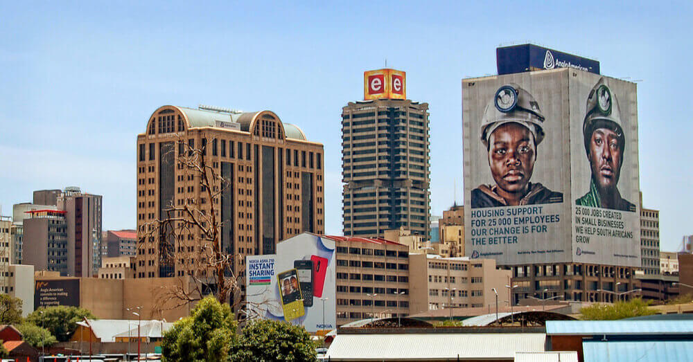 Foto van Johannesburg in Zuid-Afrika