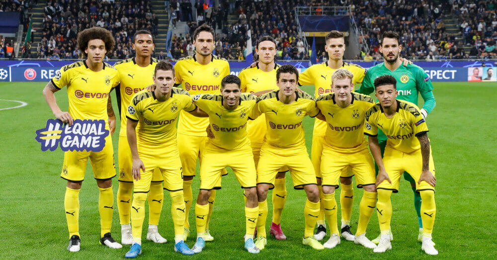 Het Borussia Dortmund team