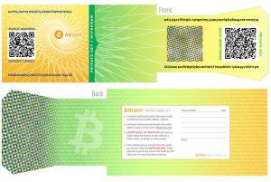 Offline wallet: bitcoin paper wallet