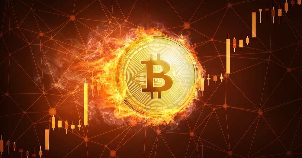 Bitcoin en feu