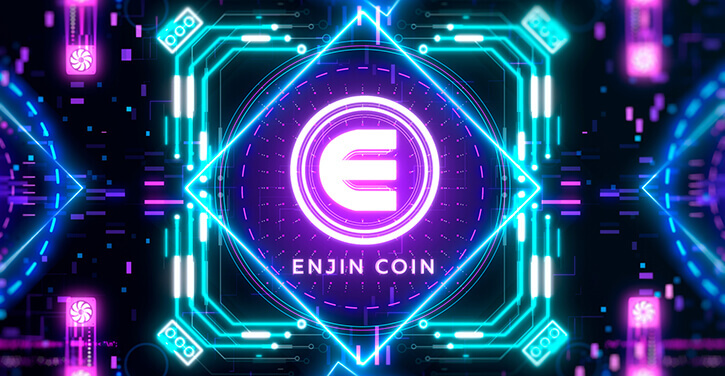 Une image du logo du coin ENJ