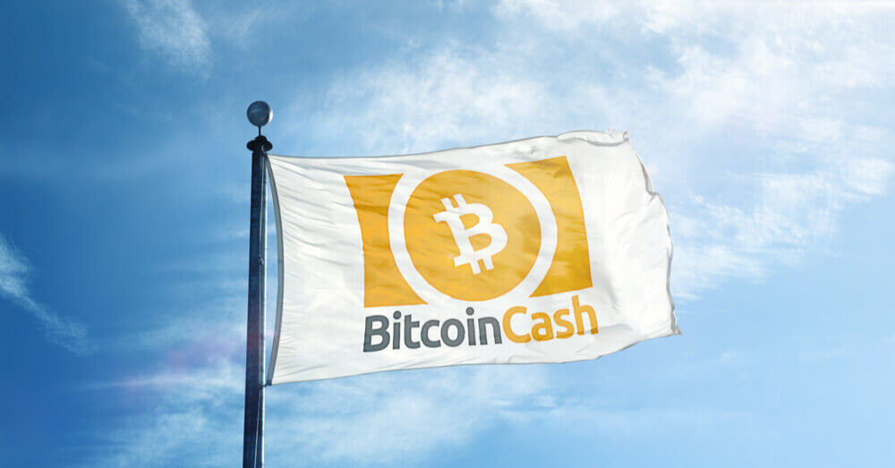 Drapeau de Bitcoin Cash