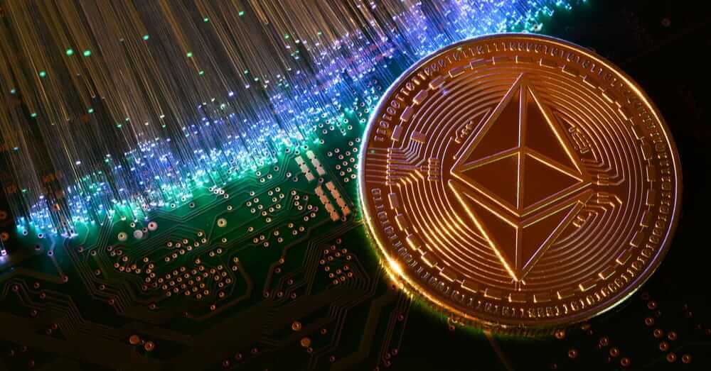 Image d’un coin Ethereum