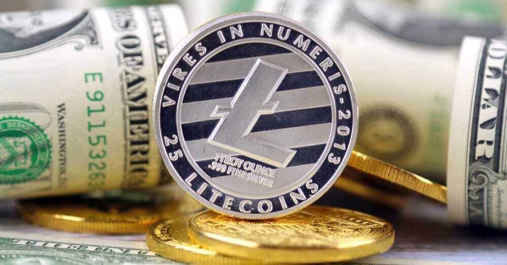 Image de LTC avec le dollar américain