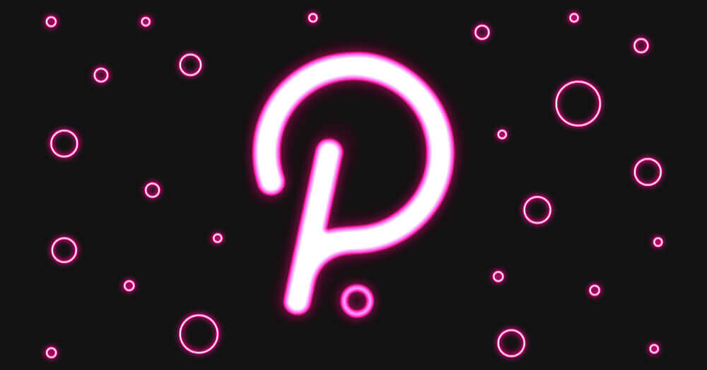 Un logo de Polkadot