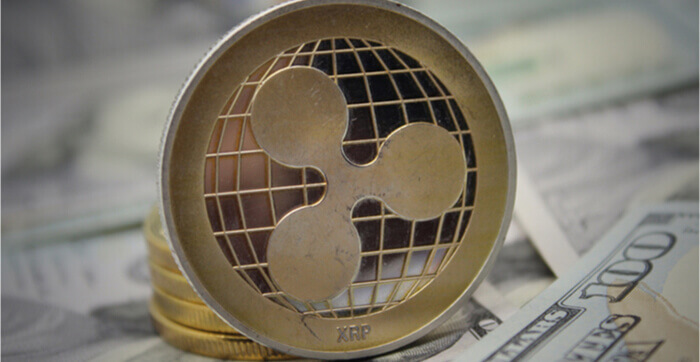 Ripple sur des billets de cent dollars