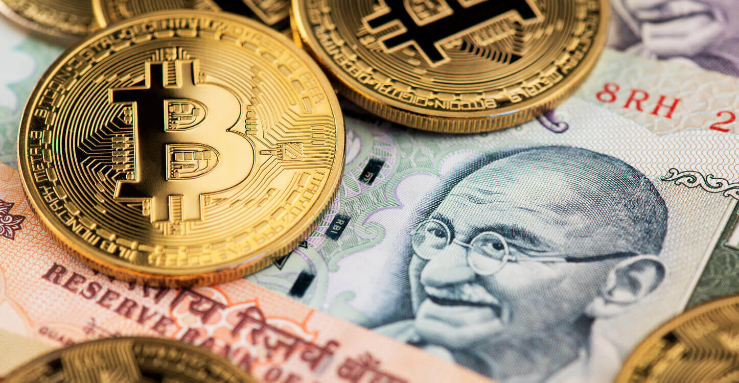 Bitcoin et la roupie indienne