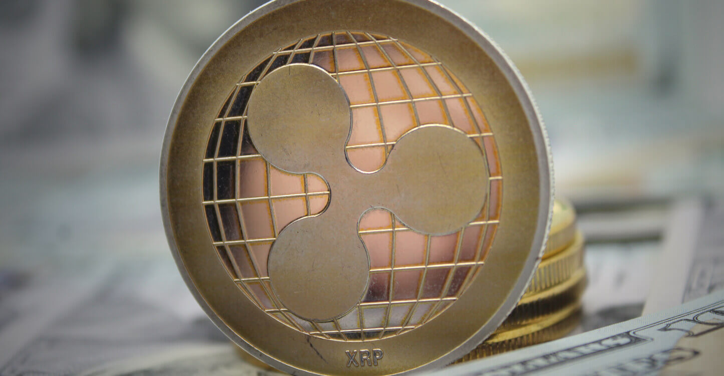 Le coin Ripple debout sur les billets de banque