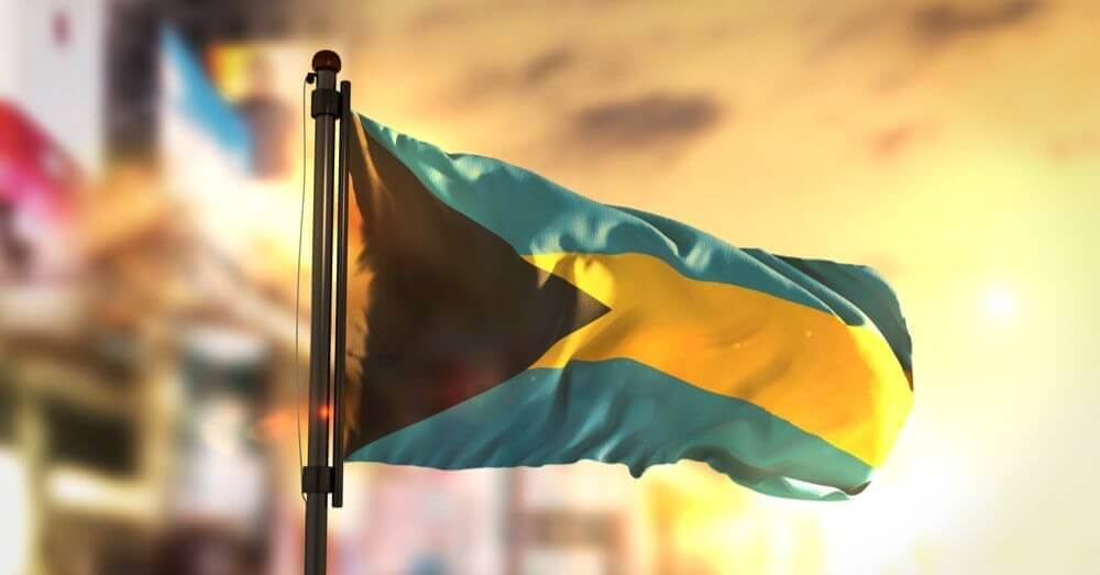 Une image du drapeau des Bahamas