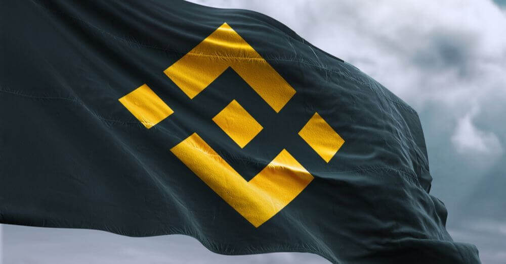 Image d'un drapeau de Binance