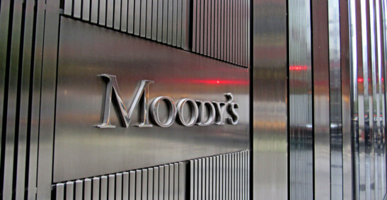 Un bâtiment de Moody’s à New York