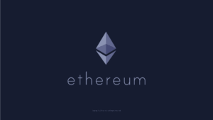Logo monnaie cryptographique Ethereum / Ether