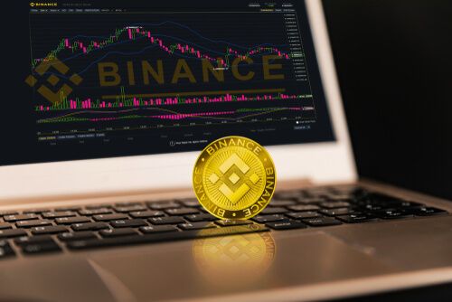 binance coin and graph 