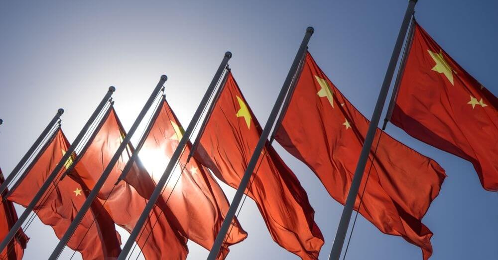 Chinas Flagge