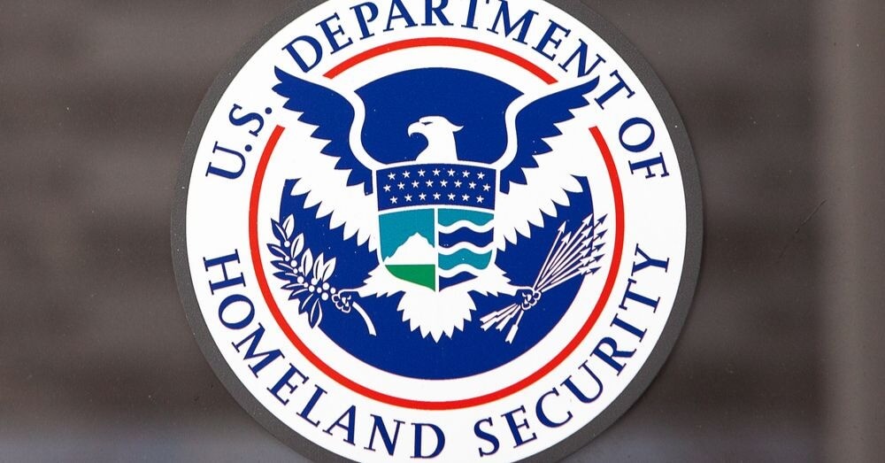 Das Logo des US-Ministeriums für Innere Sicherheit