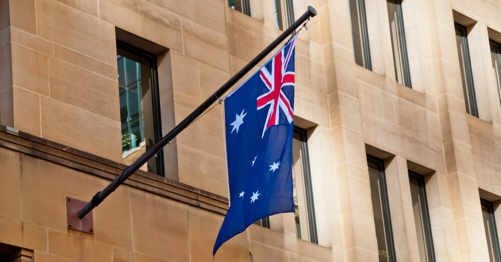 Die Flagge Australiens