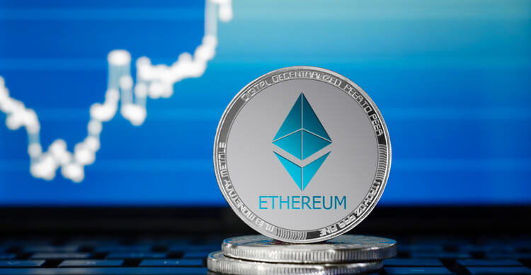 Ein Bild des Ethereum-Coins