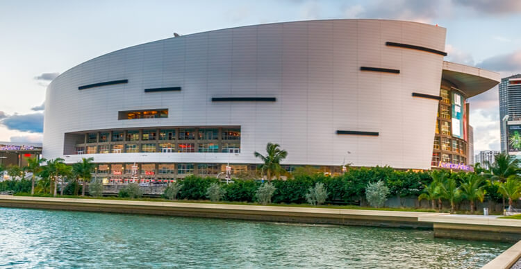 Das Miami Heat-Stadion