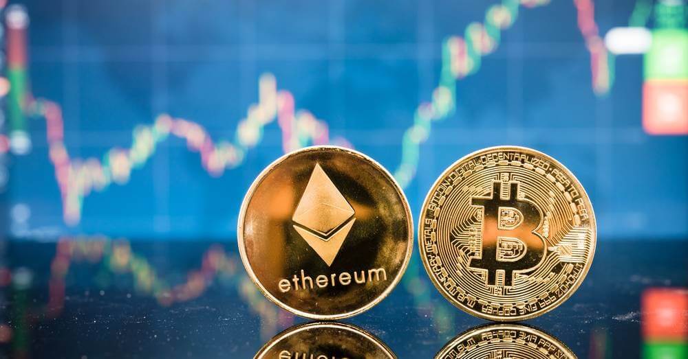 Ethereum- und Bitcoin-Handel