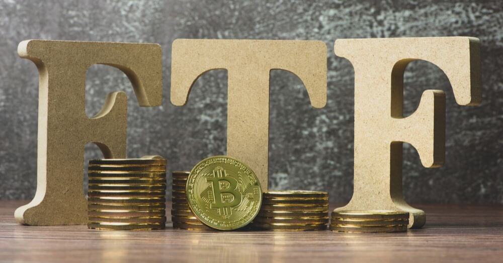 Darstellung des Begriffs Bitcoin-ETF