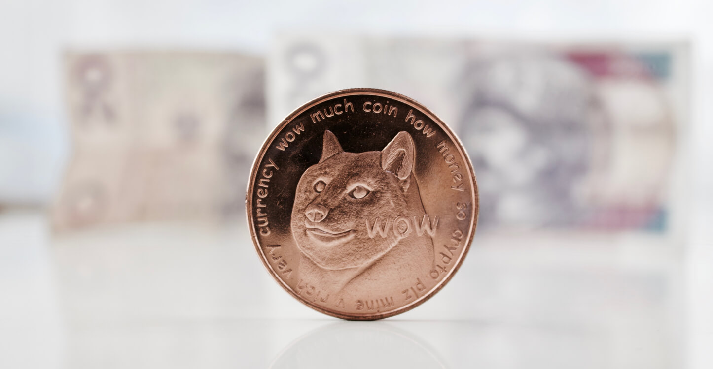 Ein Bild eines Dogecoin