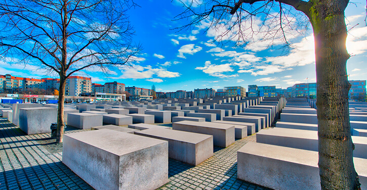 Bild des Holocaust-Mahnmals in Berlin