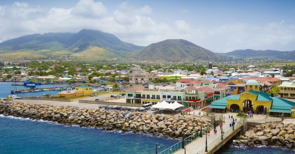 Bild des Hafens in St. Kitts & Nevis