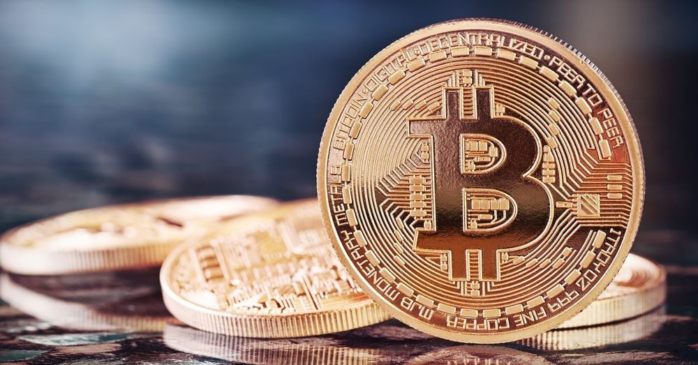 Bild mehrerer Bitcoins