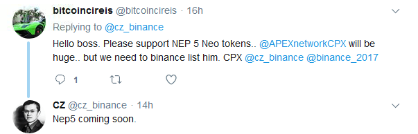 NEO NEP5 Token