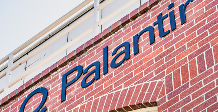 The Palantir building in Palo Alto