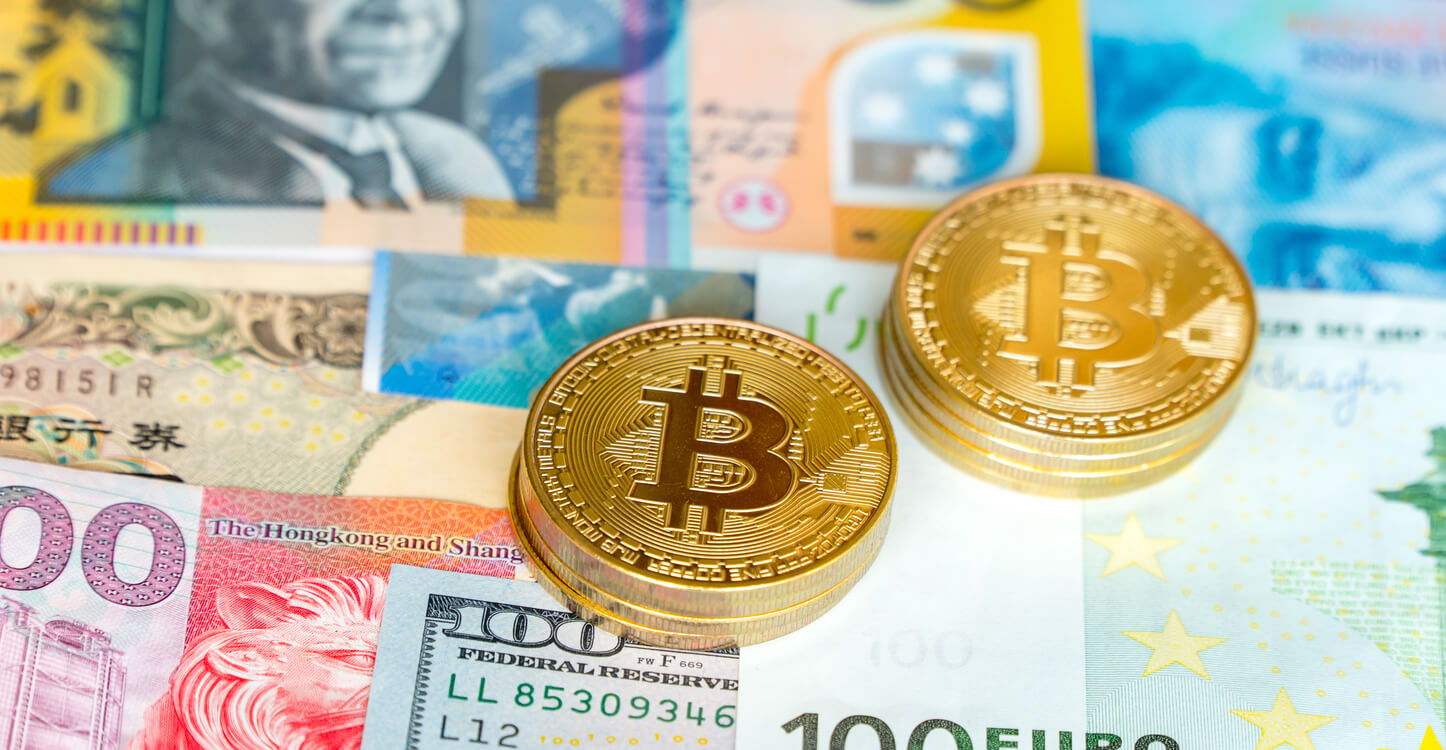 Bitcoin and other major currencies